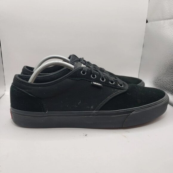 Vans Other - VANS Black Suede Shoes Mens 12 Style 721356